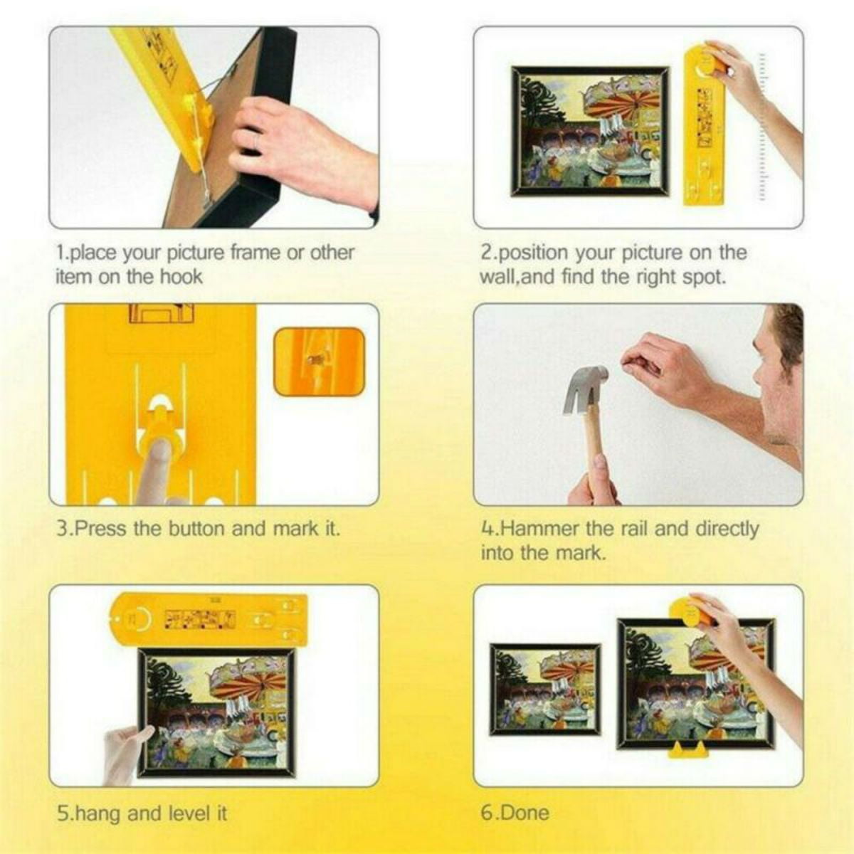 LevelMate Picture Hanging  Tool